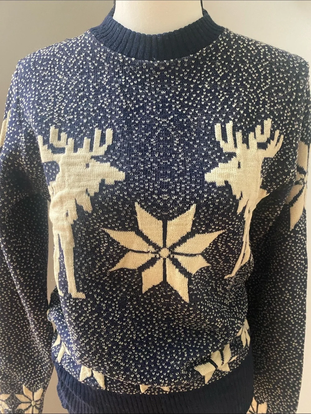 Womens Vintage Catalina Sportswear Crewneck sweater fair aisle Scandinavian S